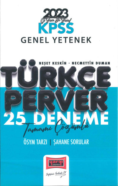 TÜRKÇER PERVER 25 DENEME TAMAMI ÇÖZÜMLÜ