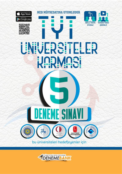 TYT Üniversiteler Karması 5 Deneme Sınavı Deneme Bank SegaCopy Fotokopi Merkezi