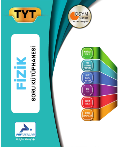 TYT Fizik Ösym Tarzında Hazırlanmış Soru Kütüphanesi Prf Paraf Yayınları SegaCopy Fotokopi Merkezi