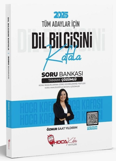 2025 Tüm Adaylar İçin Dil Bilgisini Kafala Soru Bankası Çözümlü Hoca Kafası Yayınları SegaCopy Fotokopi Merkezi