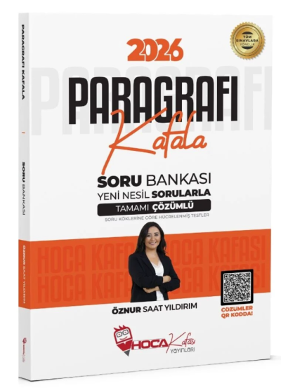 2026 Paragrafı Kafala Soru Bankası Çözümlü Öznur Saat Yıldırım Hoca Kafası Yayınları SegaCopy Fotokopi Merkezi