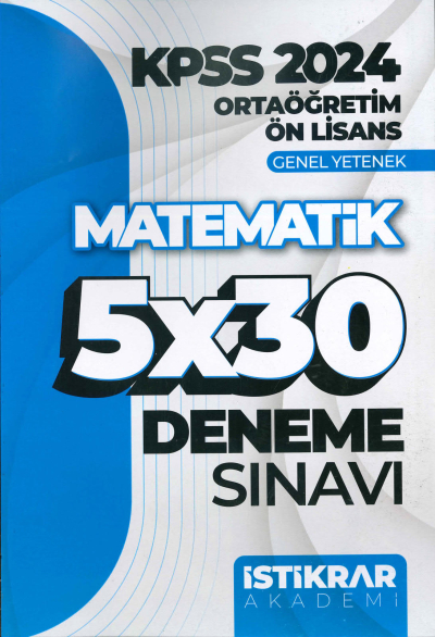 MATEMATİK 5*30 DENEME SINAVI