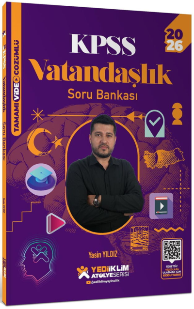 2026 KPSS Vatandaşlık Atölye Soru Bankası Çözümlü Yediiklim Yayınları SegaCopy Fotokopi Merkezi