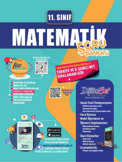 11. Sınıf Matematik Soru Bankası Yayın Denizi Pro SegaCopy Fotokopi Merkezi
