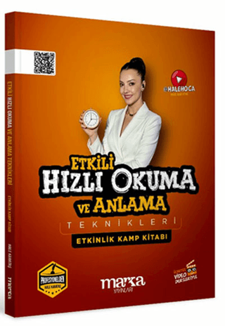 Hale Hoca Etkili Hızlı Okuma ve Anlama Teknikleri Etkinlik Kamp Kitabı Marka Yayınları SegaCopy Fotokopi Merkezi