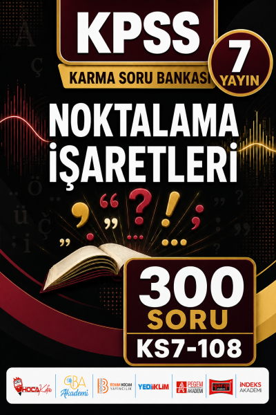 Noktalama İşaretleri 7 Yayın 300 Soru SegaCopy Fotokopi Merkezi