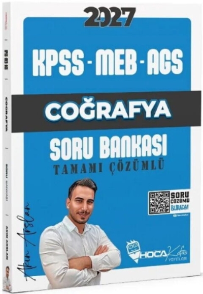 KPSS MEB-AGS Coğrafya Soru Bankası Çözümlü Hoca Kafası Yayınları SegaCopy Fotokopi Merkezi