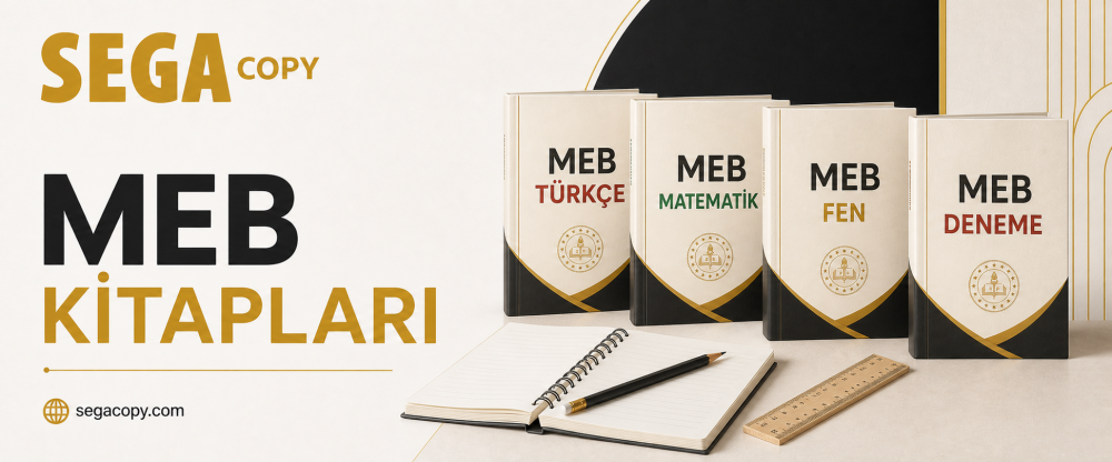 MEB ÜRÜNLERİ SegaCopy Fotokopi Merkezi