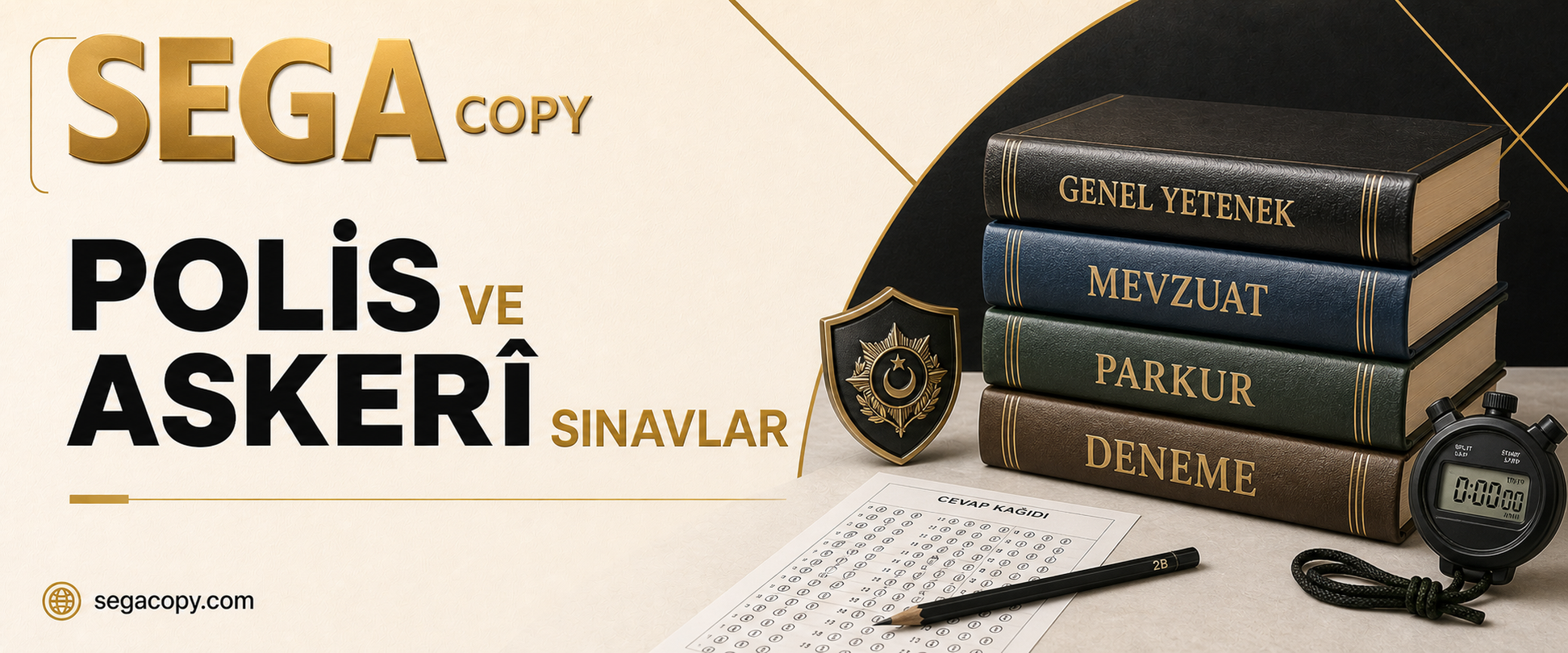 Polis ve Askeri Sınavlar SegaCopy Fotokopi Merkezi